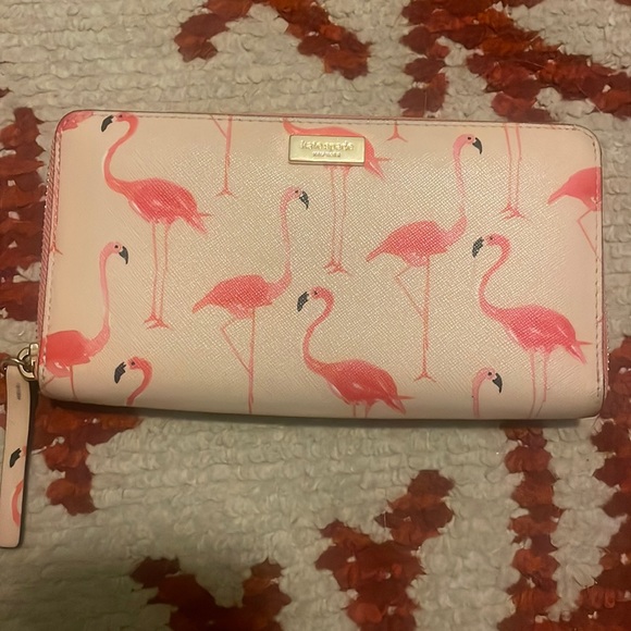 kate spade Handbags - Kate Spade Flamingo Wallet